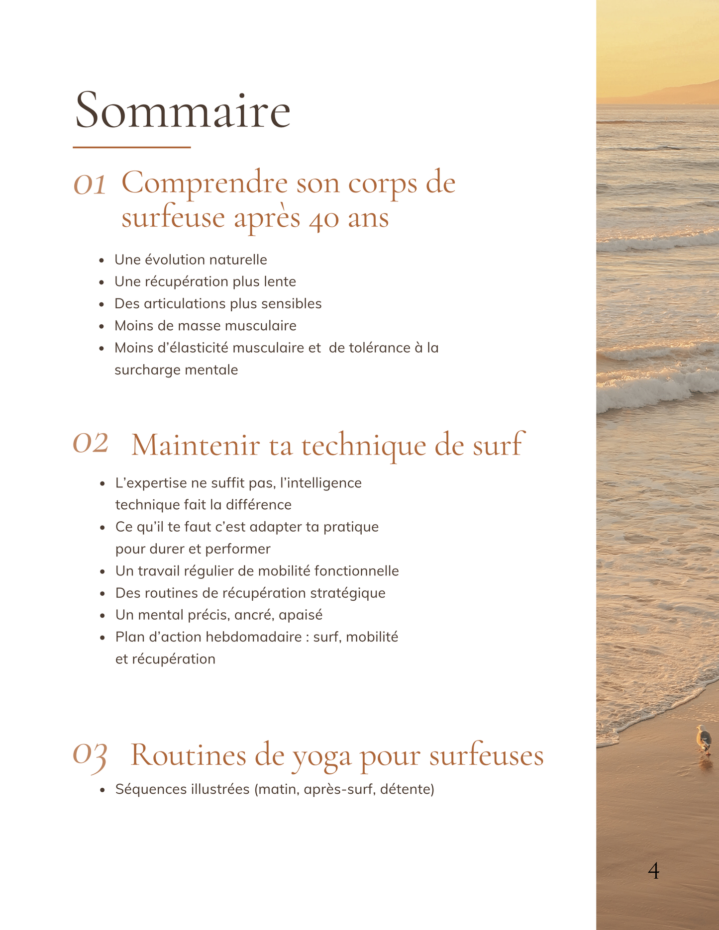 Extrait du sommaire ebook Ride & SHINE