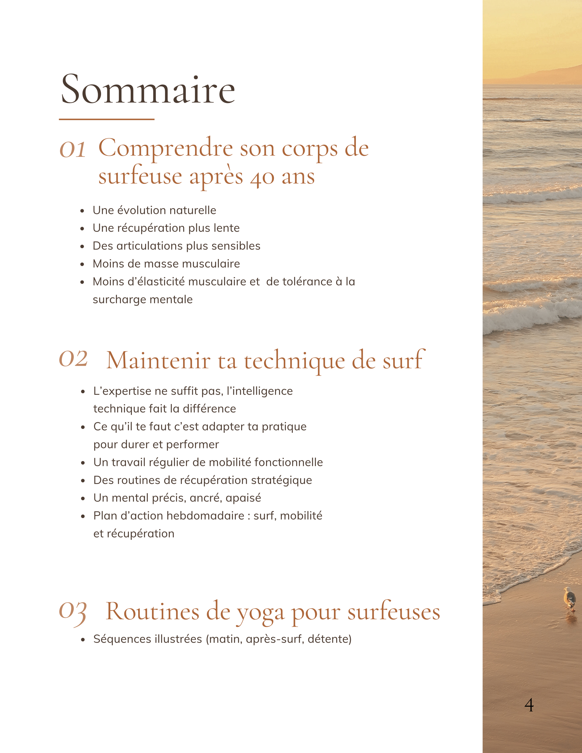 Extrait du sommaire ebook Ride & SHINE