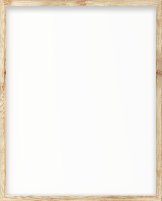 cadre bois brut avec face avant en plexiglass. Dimensions 40x50cm